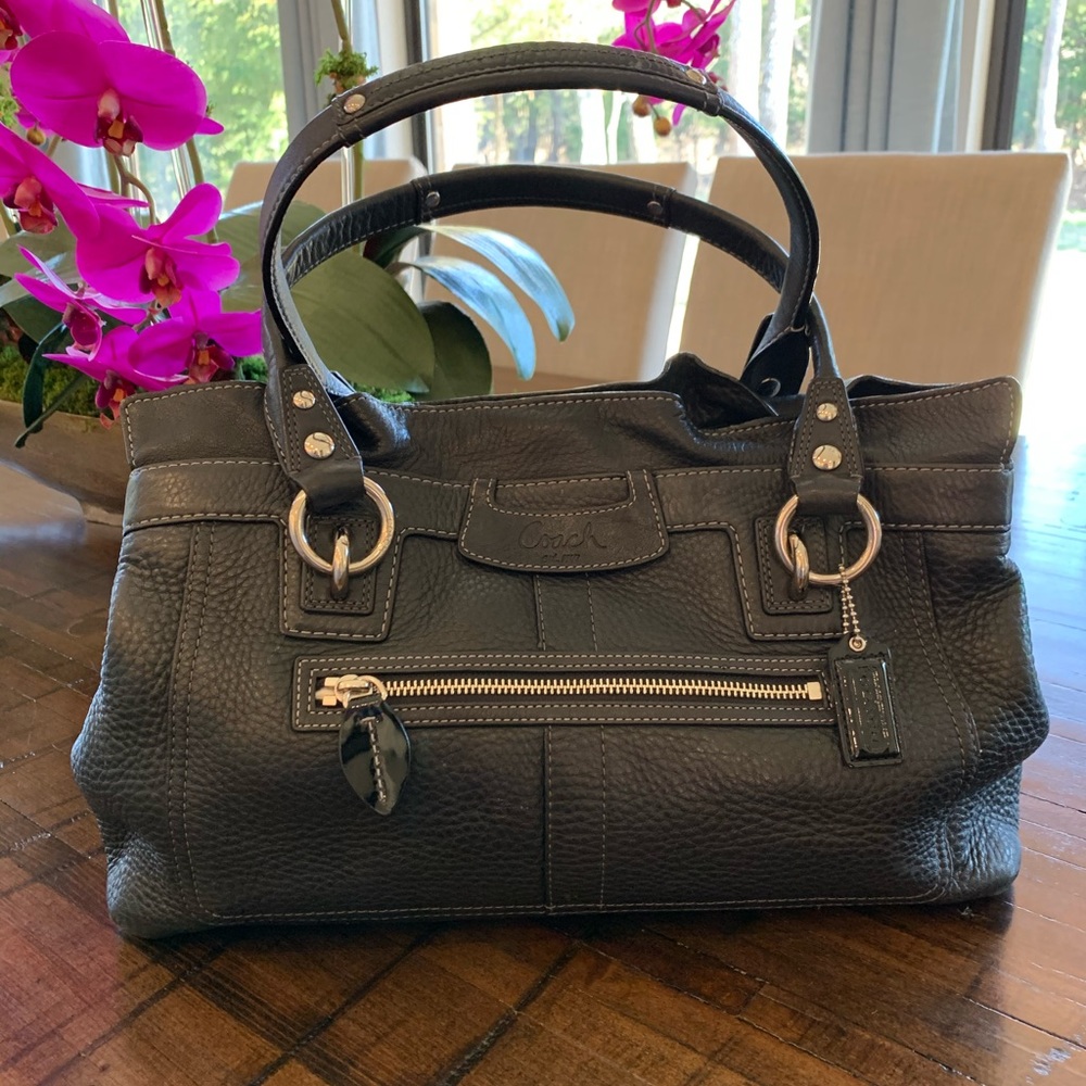 Coach Black Shoulder Bag